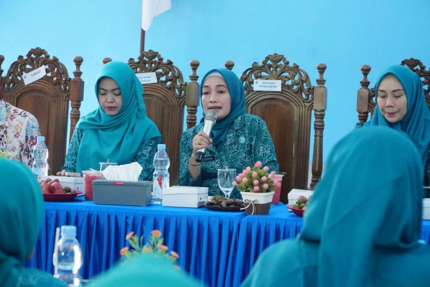 ‎Foto: Dwi Risma Ardhi Chandra, Ketua I Bidang Pembinaan Karakter dan Keluarga TP PKK Kabupaten Pati.(Portalljateng/Hil)