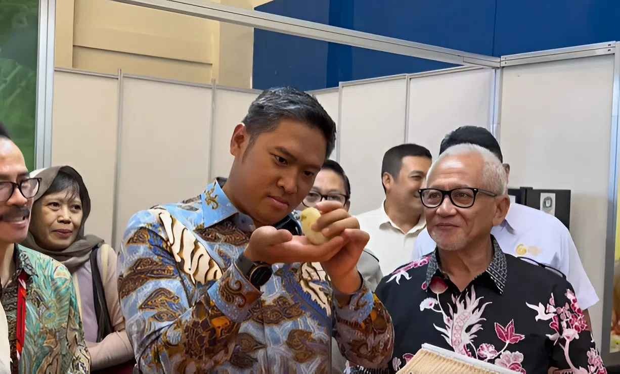 Foto: Wakil Menteri Pertanian, Sudaryono, menegaskan komitmen pemerintah mentransformasi pertanian Indonesia.(Portalljateng/Hil)
