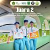Foto: Siswa MAN 2 Kudus, Farras Afif Al Azizi, M. Himam Zaada dan Tarekh Aulia Hasan.(Portalljateng/MAN 2 Kudus)