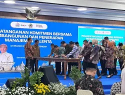 Foto: Bupati Pati, Sudewo, menghadiri penandatanganan Komitmen Pembangunan dan Penerapan Manajemen Talenta di Gedung Gradhika Bhakti Praja, Kompleks Gubernuran Provinsi Jawa Tengah.(Portalljateng/Hms)