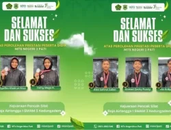 Foto: Siswa berprestasi MTsN 2 Pati di ajang Kejuaraan Pencak Silat Raja Airlangga 1 yang diselenggarakan oleh SMAM 3 Kedungadem.(Portalljateng/MTsN 2 Pati)