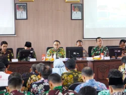 Foto: ‎Rapat yang dipimpin Plt. Bupati Pati Risma Ardhi Chandra tersebut dihadiri unsur TNI, Polri, serta perangkat daerah terkait. (Portalljateng/Hms)