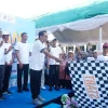 Foto: Plt. Bupati Pati, Risma Ardhi Chandra, secara resmi membuka jalan santai menyambut peringatan Hari Pendidikan Nasional (Hardiknas) 2026.(Portalljateng/Hms)